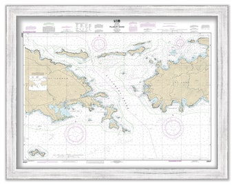 St THOMAS and St JOHN, Virgin Islands  -  2014 Nautical Chart