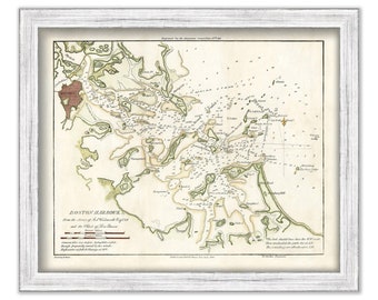 0486-Boston Harbor 1847 - Nautical Chart by Edmund Blunt