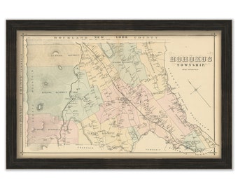 HOHOKUS Township, New Jersey 1876 - Replica or GENUINE ORIGINAL