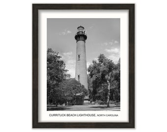 CURRITUCK BEACH LIGHTHOUSE, Outer Banks, North Carolina - Poster