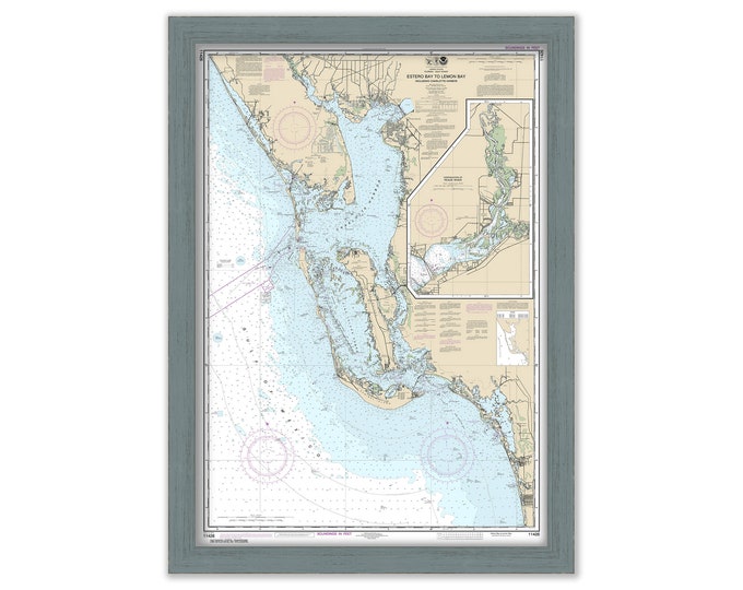 SANIBEL ISLAND and CAPTIVA, Florida  - 2015 Nautical Chart