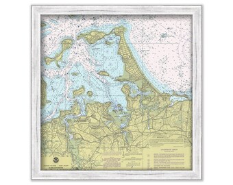 HINGHAM - HULL, Massachusetts NOAA Chart 1978