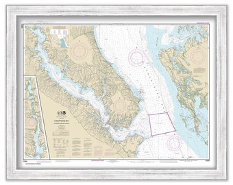 CHESAPEAKE BAY, Patuxent River, Maryland  -  2016 Nautical Chart