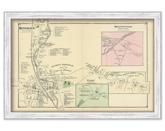 Village of Hinsdale, Massachusetts 1876