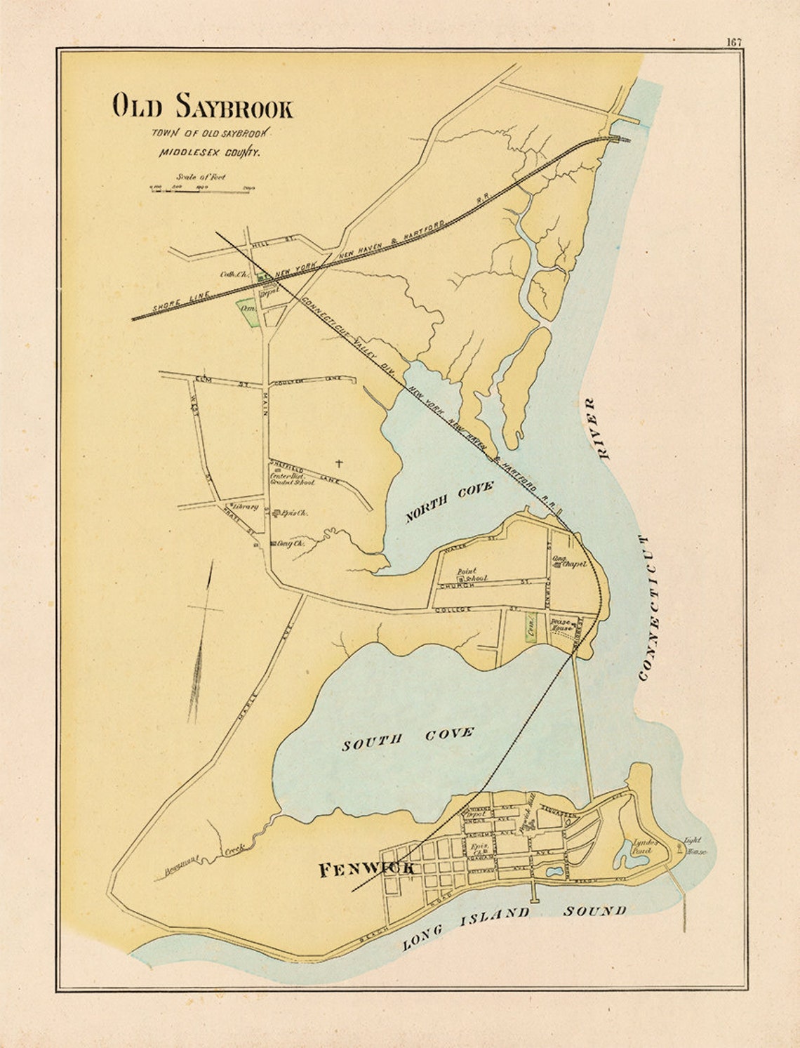 Old Saybrook Connecticut Map at Carl Dunn blog