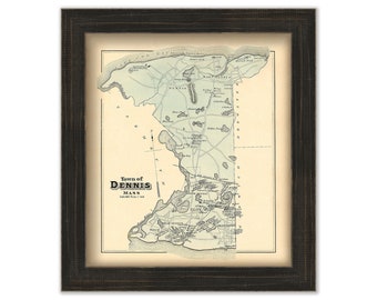 Town of Dennis, Massachusetts 1880