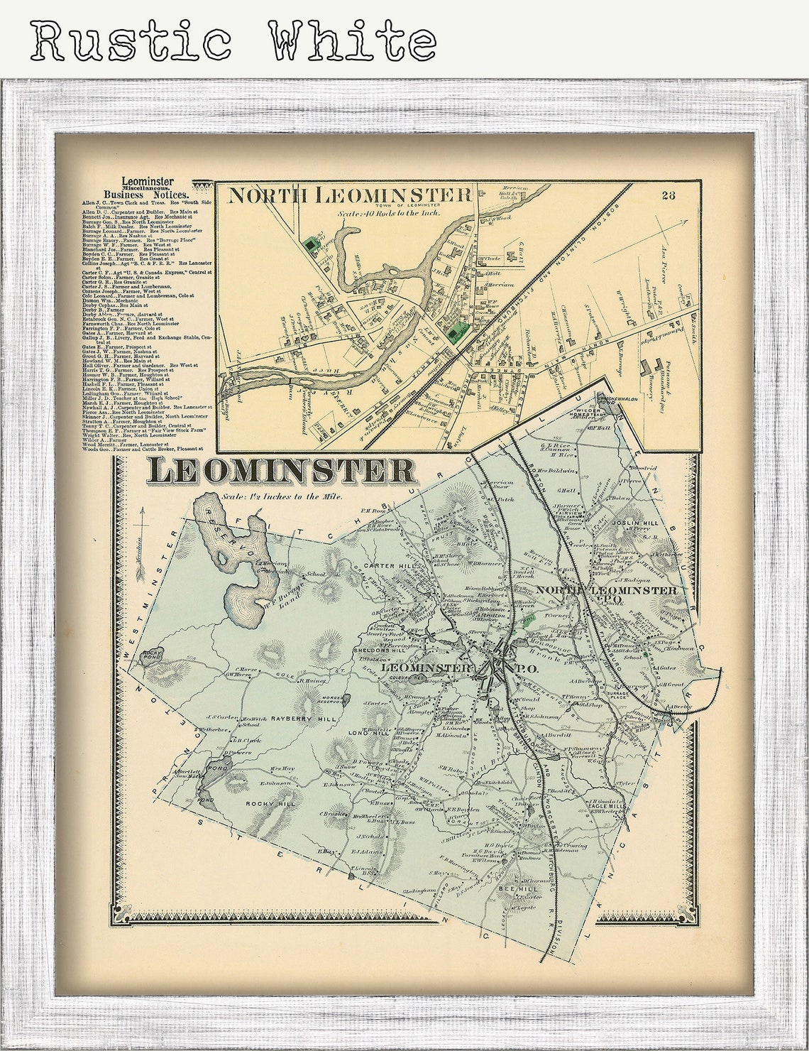 Town of LEOMINSTER - Il Rp47 