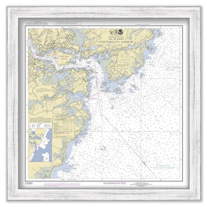 PORTSMOUTH HARBOR - Nautical Chart, NOAA