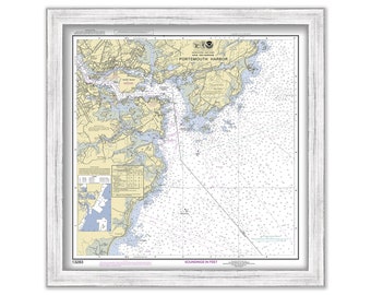 PORTSMOUTH HARBOR - Nautical Chart, NOAA
