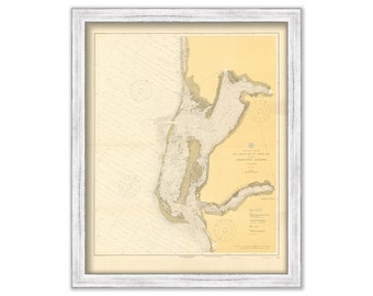 SANIBEL ISLAND, Florida  -   1918 Nautical Chart