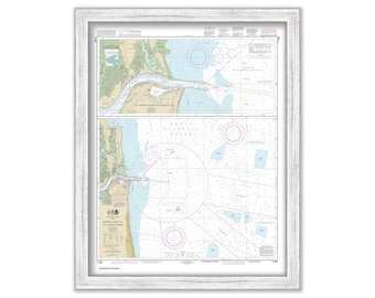 JACKSONVILLE BEACH, Florida  -   2015 Nautical Chart