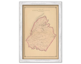 UPPER PENNS NECK, New Jersey -  1879 Map