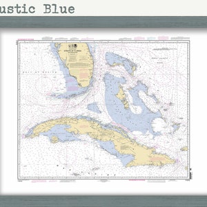 CUBA, the BAHAMAS and FLORIDA 2012 Nautical Chart image 3