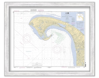 PROVINCETOWN HARBOR and TRURO, Massachusetts - Nautical Chart 2007