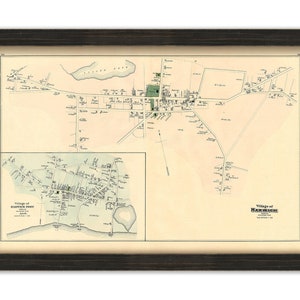 Village of Harwich and Village of Harwichport, Massachusetts 1880