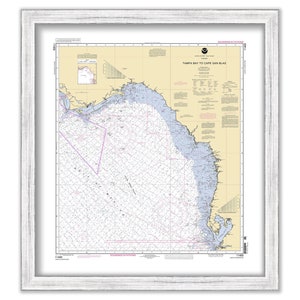 Tampa Bay to Cape San Blas, Florida  -  2006 Nautical Chart