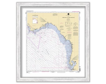 Tampa Bay to Cape San Blas, Florida  -  2006 Nautical Chart