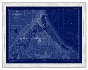 DULUTH - SUPERIOR HARBOR, Minnesota  -  2020 Nautical Chart Blueprint