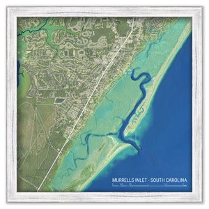MURRELLS INLET, South Carolina  -   Enhanced Aerial View
