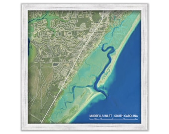 MURRELLS INLET, South Carolina  -   Enhanced Aerial View