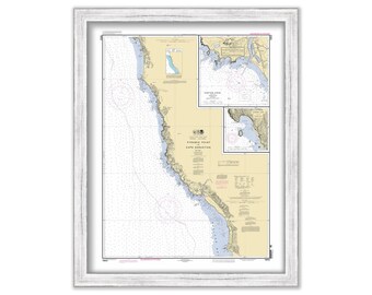 Pyramid Point to Cape Sebastian, California 2012 Nautical Chart