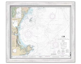 PORTSMOUTH to CAPE ANN, New Hampshire/Massachusetts - Nautical Chart 2013