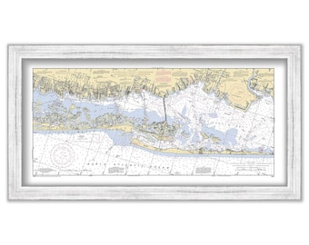 FIRE ISLAND and Jones Beach, Long Island, New York 2003 NOAA Chart