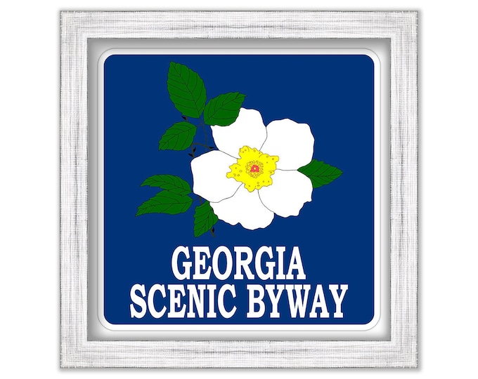 GEORGIA SCENIC BYWAY Sign