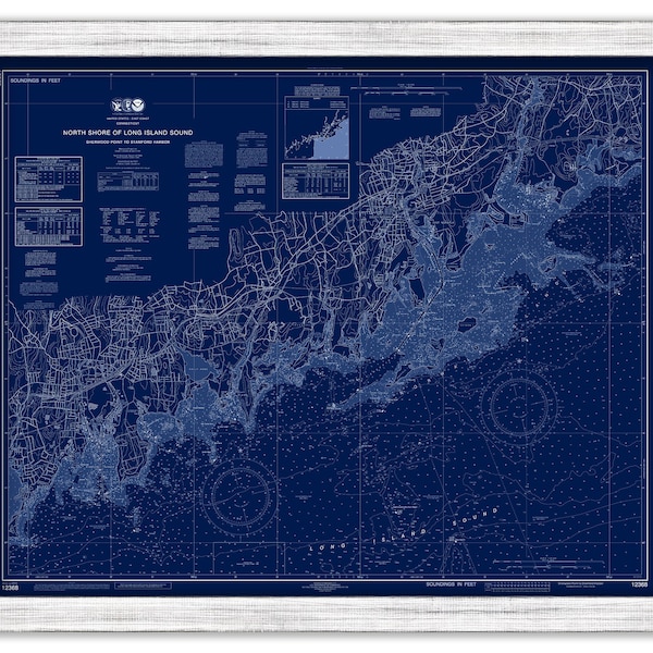 Nautical Chart Etsy