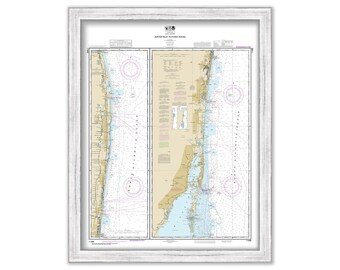 West Palm Beach, Hollywood and Miami Beach, Florida  -   2016 Nautical Chart