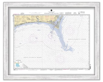 CAPE FEAR RIVER, North Carolina  -   2004 Nautical Chart