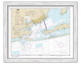 PENSACOLA BAY, Florida  -  2018 Nautical Chart