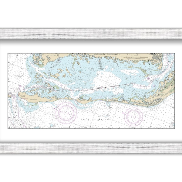 SANIBEL and CAPTIVA ISLAND, Florida  - 2018 Nautical Chart
