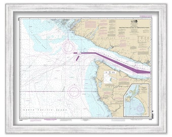 Approaches to Strait of Juan De Fuca, Washington  -  2013 Nautical Chart