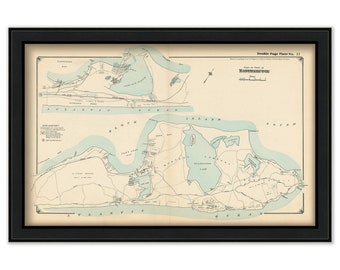 East Hampton, Montauk Map, 1916 - 0045