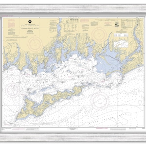 FISHERS ISLAND SOUND 2002 - Nautical Chart