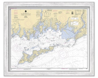 FISHERS ISLAND SOUND 2002 - Nautical Chart