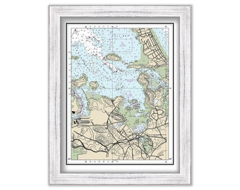 HINGHAM HARBOR, Massachusetts Nautical Chart - NOAA - 2019