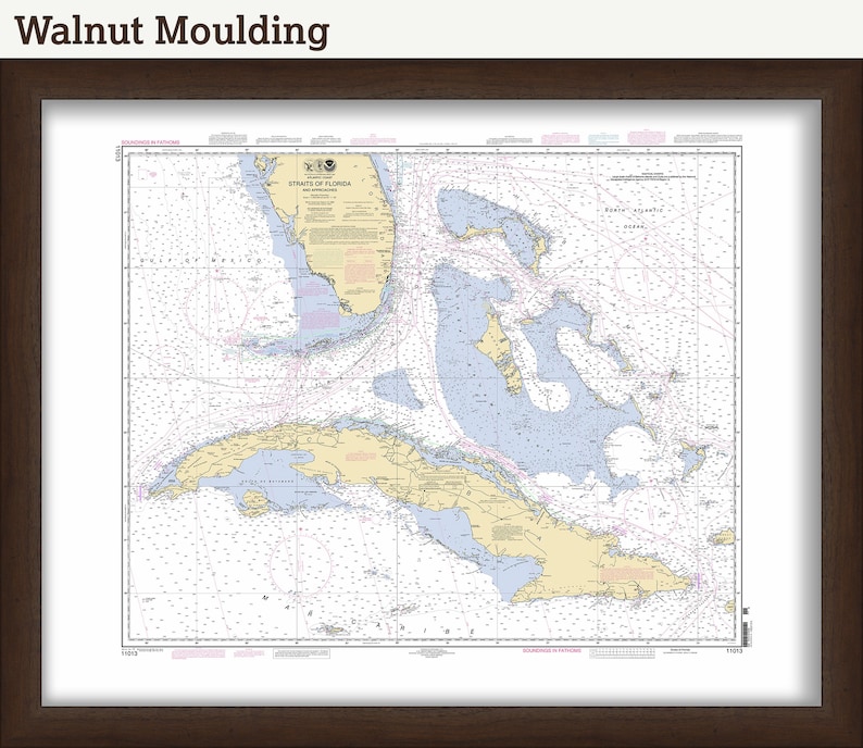 CUBA, the BAHAMAS and FLORIDA 2012 Nautical Chart image 5