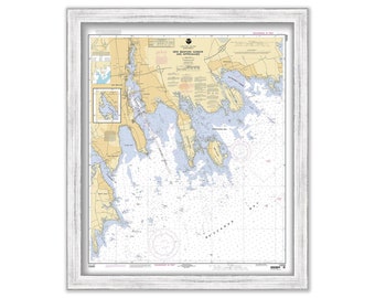 NEW BEDFORD HARBOR, Massachusetts - Nautical Chart published in 2001