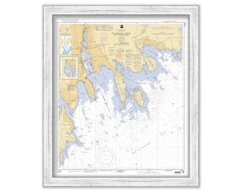 NEW BEDFORD HARBOR, Massachusetts - Nautical Chart published in 2001