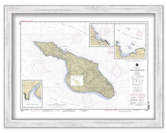 SANTA CATALINA ISLAND, California  - 2004 Nautical Chart