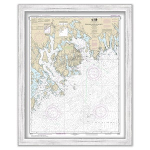 MOUNT DESERT ISLAND, Maine - 2017 Nautical Chart