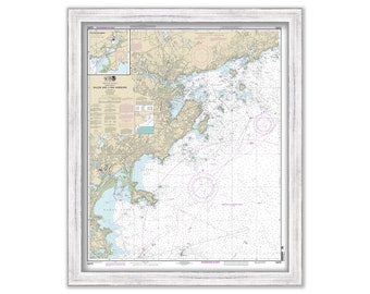 SALEM and LYNN HARBORS, Massachusetts -  2013 Nautical Chart