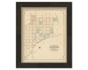 FAIRMONT, New Barbadoes Township, New Jersey 1876 - Replica or GENUINE ORIGINAL