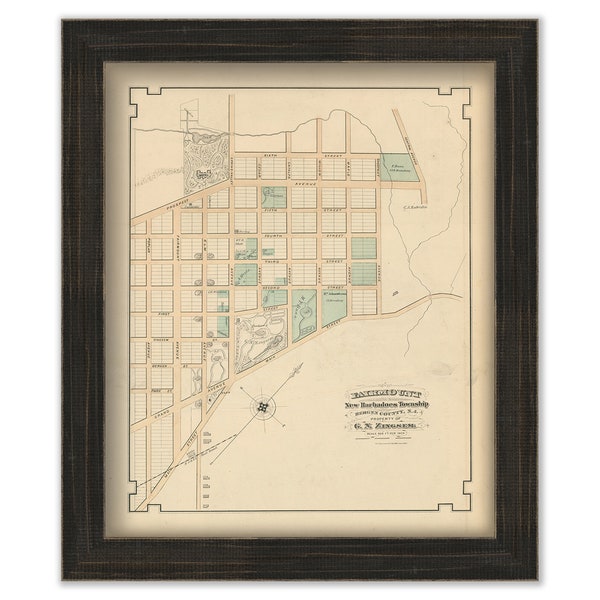 New Jersey Print Etsy