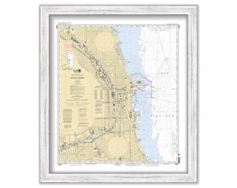 CHICAGO HARBOR, Illinois   -  2011 Nautical Chart