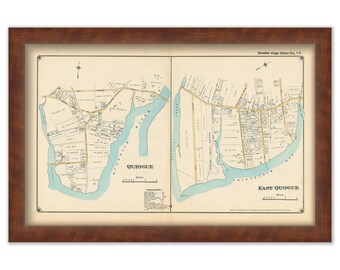Quiogue and East Quogue Map, 1916 - 0047