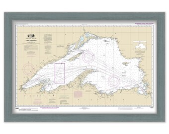 LAKE SUPERIOR - 2016 Nautical Chart