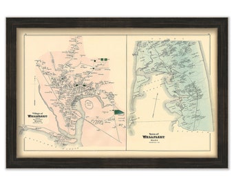 WELLFLEET Town and Village, Massachusetts 1880 Map